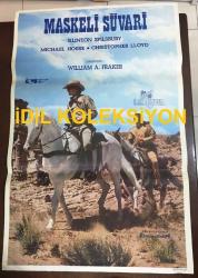 MASKELİ SÜVARİ, 1981, FİLM AFİŞİ / POSTERİ - BÜYÜK BOY - ORİJİNAL - 100 X 64 cm EBADINDA - The Legend of the Lone Ranger, Original Turkish Big Size Movie Poster -  William A. Fraker,  Ivan GoffBen Roberts, Michael Kane, Klinton Spilsbury, Michael Horse,  Christopher Lloyd, Matt Clark, Juanin Clay, Jason Robards, John Bennett Perry, David Hayward, John Hart, Richard Farnsworth, Lincoln Tate, Theodore J. Flicker, Marc Gilpin, Patrick Montoya, David Bennett, Rick Traeger - HARUN FİLM