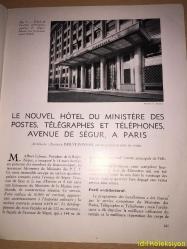 La Technique Des Travaux - Mai 1939- Fransızca Dergi (Eserlerin Tekniği)
