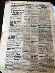 ANKARA POLATLI  POSTASI  GAZETESİ YEREL TAŞRA BASINI  YEREL TAŞRA BASINI--26 Temmuz 1958 Yıl :2 SAYI :503- Adapazarı şeker  fabrikası ilk istihsaline dün  merasimle başladı --Arap Cumhuriyeti 'nin A.B.D Protestosu - Batının gizli Orta Doğu  Müdafaa Planları  Irak  Asillerinin  Elinde -Kıbrıs 'a Yardım  Kampanya ya  dün  fiilen  başlandı -- Anthony  Nutting 'in  Kıbrıs 'a Ait Makalesi -Polatlı da Tifo Salgını  Var mı ,Yok mu ?--Galatasaray  futbolcuları biner lira avans alıyor - Fenerbahçe Altan 'dan  15 bin talep  ediyor - İstanbul 'a Gelen İthal  Mallar - Dış  kredi temin  imkanları arttı --Türk Kadınları  Tunus 'ta ---Sutopu Maçları Şampiyona 29 Temmuz da Başlıyor --