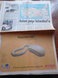 Sabah Gazetesi - 21 Ekim 1998 - İşte Abdullah Öcalan'ın Yeni Merkezi Odintsovo - Mit Apo'nun Suriye'den Ayrılıp Kıbrıs Üzerinden Moskova'ya Geçtiğini Belirledi - Ankara Bastırdı Şam Pes Etti - Hafız Esad - Türbank Skandalı - Hasan  Cemal - Cem Uzan İstanbulspor'u Bıraktı