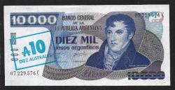 ** ARJANTİN ( 10 * AUSTRALES ) 1985 - ÇİL