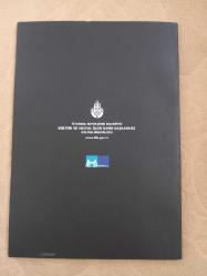 Yunus Emre nin Doğumunun 770. Doğum Yıldönümü Anma Senpozyumu 26-27 Kasım 2010 ve İstanbul Büyükşehir Belediyesi Kültür ve Sosyal İşler Daire Başkanlığı Kültür Müdürlüğü yazılı Nostalji Defter 15*20cm 50 Sayfa Hiç kullanılmamıştır
