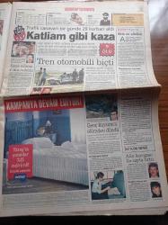 Sabah Gazetesi - 3 Ağustos 1998 - ANAP Affa Hayır Dedi - Bülent Ecevit - İsmail Cem'e Büyük Övgü - Devlet Düşmanını Maaşa Bağladı - Leyla Zana - Hatip Dicle - Deniz Baykal - Sezen Aksu'nun İlham Perisi Cem Baba - Yüksek Askeri Şura'da Karar Günleri - TSYD Kupası Galatasaray'ın
