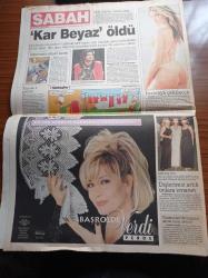 Sabah Gazetesi - 28 Haziran 1998 - Adana'da 6.3 Şiddetinde Deprem - Deprem Acısı 108 Ölü - Deprem Ankara'dan Kıbrıs'a Antalya'dan Adıyamana Kadar Hissedildi - İzmir'de Görevli Üç Türk Havacı Subay Yunanlılara Askeri Sırları Verirken Yakalandı - Adana'yı Deprem Vurdu - Adanalılar Sokakta Sabahlıyor- Popçu Kerim Tekin Geçirdiği Trafik Kazasında Hayatını Kaybetti