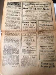 KARS BUGÜN GAZETESİ  DİLDE FİKİRDE İŞDE BİRLİK  YEREL TAŞRA  BASINI  --17 Nisan  1959 Yıl :2 Sayı :328--1958 Yılı Esnaf Kefalet Kooperatifi  Faaliyet Raporu -- Şarki Türkistan da İhtilal başladı -- İstanbul  'un  hamalları  şövalye imiş -Mirza Bala Ve Bir Çağrı - Türkistan da  Katliam  Doktor :Cengiz Askeran