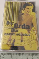 DAVUT GÜLOĞLU'NUN DUR ORDA DUR-YALAN MI? İSİMLİ KASETİ NOSTALJİ ORİJİNAL FOTOĞRAFLARI İLE JİLATİNLİ SIFIR NADİRDİR