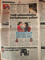 Milliyet Gazetesi , 7 Eylül 2018 , 