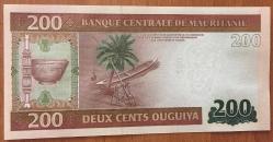 MORITANYA.200 OUGUIYA 2013 ÇİL.KAĞIT   PARA