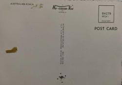 HAYVAN KARTPOSTALI-HİKAYE KARTI AVUSTRALYA'DAN KOALA,ARKASINA YAZILMAMIŞ,RENKLİ, 11 X 15 CM EBADINDA