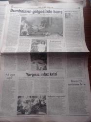 Radikal Gazetesi - 7 Kasım 1998 - Abdullah Çatlı Sarı Avni Bağlantısı - Abdi İpekçi'nin Kızı Nükhet İpekçi Zaman Katillerinin Katilliğini Azaltmaz - Türbanla Karışık YÖK Protestosu - Deniz Gezmiş Olmak Çok Zor - Hakkı Yaman Namlı - Rize Çamlıhemşin Fırtına Vadisine Santral Planı