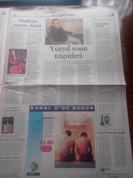 Radikal Gazetesi - 7 Kasım 1998 - Abdullah Çatlı Sarı Avni Bağlantısı - Abdi İpekçi'nin Kızı Nükhet İpekçi Zaman Katillerinin Katilliğini Azaltmaz - Türbanla Karışık YÖK Protestosu - Deniz Gezmiş Olmak Çok Zor - Hakkı Yaman Namlı - Rize Çamlıhemşin Fırtına Vadisine Santral Planı