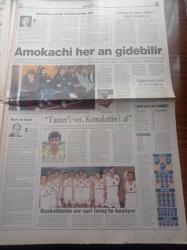 Radikal Gazetesi - 24 Kasım 1998 - Yüce Divan'da Yargılanmaktan Mesut Yılmaz'ı Doğru Yol Partisi Tansu Çiller'i ANAP Kurtardı - Süleyman Demirel Abdullah Öcalan'ı İade Etmeyen İtalya'ya Yangın Roma'yı Da Sarar - UEFA İtalya'ya Teslim - İtalya Başbakanı D'alema'dan Türkiye'ye Suçlama - Ethem Mahçupyan - Murat Belge