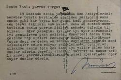 HAYVAN KARTPOSTALI-TATLI BEYAZ TÜYLÜ KEDİ YAVRUSU,ARKASINA YAZILMIŞ,RENKLİ, 11 X 15 CM EBADINDA
