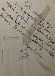 MUTLU AİLE KARTPOSTALI,ARKASINA YAZILMIŞ,RENKLİ, 11 X 15 CM EBADINDA