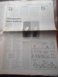 Radikal Gazetesi - 20 Kasım 1998 - İtalya Başbakanı D'alema Galatasaray Juventus Maçı Bahanesiyle İstanbul'a Gelip Abdullah Öcalan Meselesini Görüşmek İstiyor - İtalya'ya Ticari Abluka Genişledi - Migros Ve Tansaş İtalyan Malı Satmayacak - Pinochet Apo Ve Hukuk - Kylie Minogue - Hükümet Aleyhinde Gensoru TBMM Gündemine Alındı