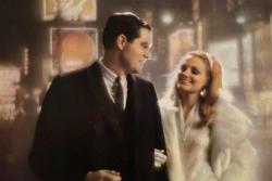 AŞK DOLU ROMANTİK ÇİFT KARTPOSTALI,ARKASINA YAZILMIŞ,RENKLİ, 11 X 15 CM EBADINDA