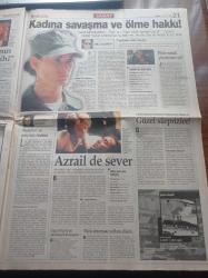 Yeni Yüzyıl Gazetesi - 11 Eylül 1998 - Yeşil Kod Adlı Mahmut Yıldırım Teslim Oldu Mu - İyiliğin Duayeni Semiha Şakir Hayata Veda Etti - Libya Devriminin Yıldönümü Kutlamaları Sırasında PKK Kaddafi'nin Önünden Geçti - İstanbul'un Yeşiline Sabotaj - Zerrin Özer'in Tecavüz İtirafı - Tansu Çiller'in Şirketine 250 Milyar Ceza