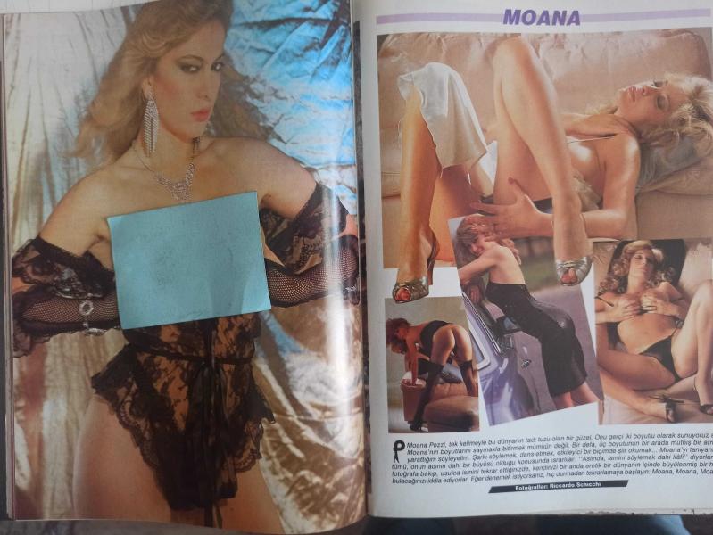 Playmen Yetişkin Erkek Dergisi Ocak 1987 Müjde Ar Türkan  