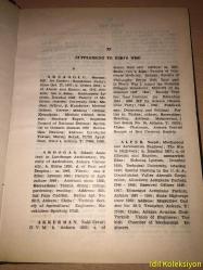 WHO'S WHO İN TURKEY - 1958 - Afşin Oktay - Kültür Matbaası - İngilizce Kitap