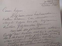 GÖL VE YEMYEŞİL YAPRAKLI AĞAÇ RESMİ KARTPOSTALI,ARKASINA YAZILMIŞ,RENKLİ, 12 X 17 CM EBADINDA