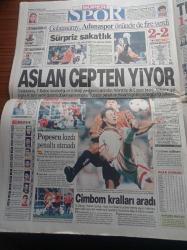 Hürriyet Gazetesi - 18 Ekim 1998 - Tefeci Nesim Malki'nin Katili Oğuz Işık Elden Kaçtı - Recep Tayyip Erdoğan'ın Oğlu Burak Erdoğan - Sevim Tanürek - Ölüleri Sağ Gösterip SSK'dan Tam 10 Yıl Milyarlar Çektiler - Diktatör Pinochet Tutuklandı - Galatasaray - Adanaspor - İstanbulspor