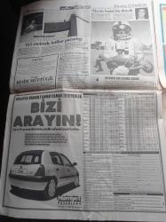 Hürriyet Gazetesi - 30 Ekim 1998 - Adana'dan Kalkan Ayvalık Uçağı Erdal Aksu İsimli Hava Korsanı Tarafından Kaçırıldı - Bekaret Fıkrası ANAP'ı Karıştırdı - İtalyan Teknik Direktör Ancelotti Fenerbahçe'ye Geldiğime Pişmanım - Hakan Şükür Fobisi - Cumhuriyetin 75. Yıldönümünde Görülmemiş Coşku - 13 Ülkenin Lideri 100 Başbakan Ve Resmi Temsilcileri Cumhuriyet Bayramı Kutlamalarına Katıldı - Süleyman Demirel - Rauf Denktaş - Haydar Aliyev - Almanya'nın Yeni Başbakanı Schröder Atatürk Yüzyılın Reformcusu