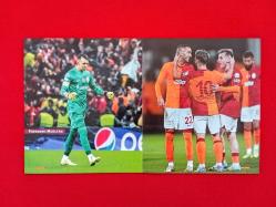 Galatasaray 2023/2024 Sezonu Takım Kadro Posteri - Arka Taraf: Fernando Muslera, Hakim Ziyech