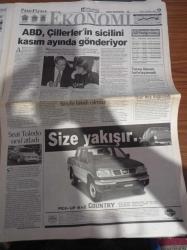 Hürriyet Gazetesi - 27 Ekim 1998 - Emin Çölaşan - Milli Güvenlik Kurulu Gündemi Suriye -Fenerbahçeli Uche Ve Beşiktaşlı Amokachi Tarihe Geçtiler - Emre Belözoğlu - ABD Recep Tayyip Erdoğan'ın Şiirden Dolayı Mahkum Olmasını Eleştirdi - Levent Kırca'dan Protesto - Aşırı Spor Erkekte Cinselliği Azaltıyor - Malki Cinayeti - DGM Savcıları Aykut Cengiz Engin Ve Engin Baltacı - Tansu Çiller - Türkbank İhalesi
