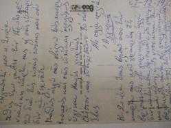 RENGARENK ÇİÇEKLER ARASINDA YAZAN NEŞELİ YILLAR KARTPOSTALI,ARKASINA YAZILMIŞ,RENKLİ,11 X 15 CM EBADINDA