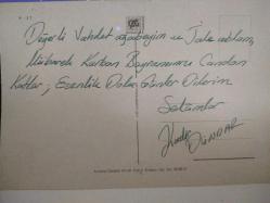 YÜKSEK DALGALI DENİZ KARTPOSTALI,ARKASINA YAZILMIŞ,RENKLİ,11 X 15 CM EBADINDA