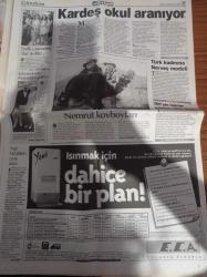 Hürriyet Gazetesi - 2 Haziran 1998 - İbrahim Kutluay Demet Akalın Aşkı - Kubilay Türkyılmaz İstanbulspor'la Anlaştı - Ancelotti Fenerbahçe'ye Geldi - Cem Uzan - Leyla Zana'ya 132 Şehit Ailesine 47 Milyon Maaş - Susurluk Raportörü Kutlu Savaş RTÜK Başkanı - Mesut Yılmaz - Jumbo Jette Seks Kıyamet Kopardı - Metrese Dinamit