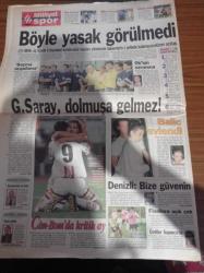 Milliyet Gazetesi - 1 Eylül 1998 -  Alaattin Çakıcı'nın Eski Sağ Kolu Şenol Turan'a Esrarengiz İnfaz - Sezai Türkeş Vefat Etti -Dünya Barış Günü - İnsan Hakları Derneği - Usame Bin Ladin En Büyük Arzum ABD'ye Savaşırken Ölmek - KKTC Cumhurbaşkanı Rauf Denktaş - İsmail Cem S 300'le Hiçbir İlgimiz Yok - Devlet Güvenlik Mahkemesi'nden İstanbul Büyükşehir Belediye Başkanı Recep Tayyip Erdoğan'a Takipsizlik - Bülent Ecevit - Ulkerspor'dan Sezona Merhaba - Şenol Güneş - Atatürk Venezüella'da