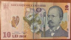 ROMANYA 10 LEİ POLİMER ÇOK.TEMİZ KAĞIT PARA RESİMDEKİ ÜRÜN