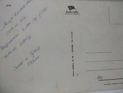 DUVARA İŞEYEN YARAMAZ ÇOCUK RESMİ KARTPOSTALI,ARKASINA YAZILMIŞ,RENKLİ,11 X 15 CM EBADINDA