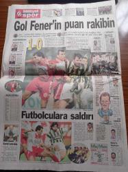 Milliyet Gazetesi - 7 Kasım 1998 -  Recep Tayyip Erdoğan - Alaattin Çakıcı Beni Öldürecekler - Abdi İpekçi Protestosu - Mesut Yılmaz - Tümgeneral Fahrettin Alparslan'ın İntiharı -Süleyman Seba - Sergen Yalçın - Elvir Boliç - Ebru Şallı İle Gözde Tan'a Uyuşturucu Suçundan Hapis Cezası İsteniyor - Engin Koç Podyuma Veda Etti - Serdar Ortaç Cezaevinden Faks Gönderdi - Demet Şener - Buz Kraliçesi Katarina Witt - Olaylı YÖK Protestosu - Hapisteki Titancı Kenan Şeranoğlu'na Teşekkür