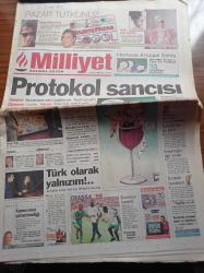 Milliyet Gazetesi - 14 Haziran 1997 - Fransa 98 Dünya Kupası - Amokachi - Okocha - Uche - Fazıl Say Türk Olarak Yalnızım - Devlette Protokol Sancısı - Süleyman Demirel Mutabakat Beni Bağlamaz Taraf Olmam - Genelkurmay Başkanı Orgeneral Hüseyin Kıvrıkoğlu'nun Görev Süresinin Uzatılması Konusunda Bir Talebi Yok - DYP Diyarbakır Milletvekili Salim Ensarioğlu Trafik Kazası Geçirdi Ağır Yaralı - Başkanlık Sistemi - 28 Şubat - Hüsamettin Cindoruk - İpek Yolu