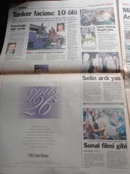 Milliyet Gazetesi - 14 Haziran 1997 - Fransa 98 Dünya Kupası - Amokachi - Okocha - Uche - Fazıl Say Türk Olarak Yalnızım - Devlette Protokol Sancısı - Süleyman Demirel Mutabakat Beni Bağlamaz Taraf Olmam - Genelkurmay Başkanı Orgeneral Hüseyin Kıvrıkoğlu'nun Görev Süresinin Uzatılması Konusunda Bir Talebi Yok - DYP Diyarbakır Milletvekili Salim Ensarioğlu Trafik Kazası Geçirdi Ağır Yaralı - Başkanlık Sistemi - 28 Şubat - Hüsamettin Cindoruk - İpek Yolu