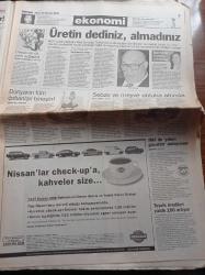 Milliyet Gazetesi - 14 Haziran 1997 - Fransa 98 Dünya Kupası - Amokachi - Okocha - Uche - Fazıl Say Türk Olarak Yalnızım - Devlette Protokol Sancısı - Süleyman Demirel Mutabakat Beni Bağlamaz Taraf Olmam - Genelkurmay Başkanı Orgeneral Hüseyin Kıvrıkoğlu'nun Görev Süresinin Uzatılması Konusunda Bir Talebi Yok - DYP Diyarbakır Milletvekili Salim Ensarioğlu Trafik Kazası Geçirdi Ağır Yaralı - Başkanlık Sistemi - 28 Şubat - Hüsamettin Cindoruk - İpek Yolu