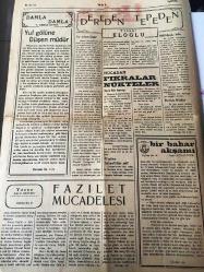 BİNGÖL  İKBAL GAZETESİ YEREL TAŞRA BASINI ---24 Ağustos 1964 Yıl :1 Sayı :68--Şehitlerimiz hazin bir törenle gömüldü --Binlerce Bingöllü Huşu İçinde Son Vazifesini Yaptı -- Başyazı :Yaşlı Gözler Ve :Mehmet Aydar -- Orman İşletme Müdürü Nuri Kaymak  Linç 'ten Kurtarıldı  Bingöl Halkı ,Müdür Kaymak 'ı  İstenmeyen Adam İlan Etti --Damla Damla :Orhan Kutlu --Yuf Gölüne Düşen Müdür --Dereden Tepeden Yazan :Eloğlu --Fazilet  Mücadelesi  Yazan :John  Kennedy -Resmi  Hizmete mahsus İki Eşek Satışa Çıkarılıyor --İslam Dini  Yazan :A.Hamdi Akseki --Çocuğumuz  ve Sağlığı --