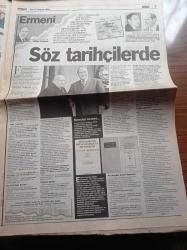 Milliyet Gazetesi - 16 Haziran 1998 - Ermeni Dosyası Yazı Dizisi - Altan Öymen - Fransa 98 Dünya Kupası - Okocha Ayıp Etti - Gelibolu'da Gemiye S 300 Baskını - Şırnak'a Bilgisayar - Jacques Chirac'tan Süleyman Demirel'e Endişelenmeyin - Askeri Şura'da Karar Günü - Gazeteci Ragıp Duran Cezaevine - Emlak Kralı Mahkumlar - Lale Karcı - Sezen Cumhur Önal