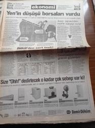 Milliyet Gazetesi - 16 Haziran 1998 - Ermeni Dosyası Yazı Dizisi - Altan Öymen - Fransa 98 Dünya Kupası - Okocha Ayıp Etti - Gelibolu'da Gemiye S 300 Baskını - Şırnak'a Bilgisayar - Jacques Chirac'tan Süleyman Demirel'e Endişelenmeyin - Askeri Şura'da Karar Günü - Gazeteci Ragıp Duran Cezaevine - Emlak Kralı Mahkumlar - Lale Karcı - Sezen Cumhur Önal