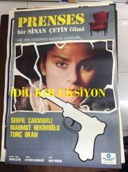 PRENSES, 1986, FİLM AFİŞİ / POSTERİ - BÜYÜK BOY - ORİJİNAL - 100 X 69 cm EBADINDA - Original Turkish Big Size Movie Poster - Sinan Çetin, Mahmut Hekimoğlu, Serpil Çakmaklı, Tunç Okan, Mahmut Hekimoğlu, Mehmet Esen, Talat Bulut, VARLIK FİLM