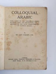 Colloquial Arabic