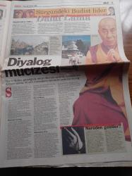 Milliyet Gazetesi - 29 Kasım 1998 - UEFA Galatasaray Juventus Maçını İptal Etti - Basketbol Milli Takımı İsveç'ten Sonra Letonya'yı Devirdik - Anayol E Şekilleniyor - Abdullah Öcalan Avrupa'yı Birbirine Düşürdü - Sürgündeki Budist Lider Dalai Lama Yazı Dizisi - Skorksy Düştü 15 Asker Şehit - Tansu Çiller - Mesut Yılmaz - Galatasaray'ın Balosu - Demet Şener'in Dekoltesi