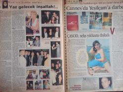 Şamdan Haftalık Aktüalite Sinema Tiyatro Müzik ve Magazin Dergisi - 7 Haziran 1998 - Gözde Tan - Sema Denker - Ebru Gündeş - Erhan Pabuççuoğlu - Burak Kut - Fulden Demircioğlu - Mete Topçuoğlu - Aşkın Nur Yengi - Yeşim Salkım - Rober Hatemo - Cem Ceminay - Mustafa Altıoklar - Nilay Ceylan - Metin Fadıllıoğlu - Sezen Aksu - Fedon - Asrın Tuncer - Ahmet Kaya - Cem Yılmaz - Şebnem Çapa - Çiğdem KAyalı - Korel Kubilay - Funda Gürdağ - Ayşegül Toplusoy - Billur Kalkavan - Dilek Toner - Celal Çapa - Leyla Mardin - Mustafa Adanır - Turhan Kaşo - Aylin Okday -Mehmet Çalışkan - Yeşim Yükselen - Muzaffer Hiçdurmaz - Prenses Stephanie - Ebru Destan - Hilal Aslangiray - Mehmet Ali Erbil - Seda Yürekli fotoğraf ve haberi - Tam Takım Dergi