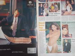 Şamdan Haftalık Aktüalite Sinema Tiyatro Müzik ve Magazin Dergisi - 1 Kasım 1998 - Tarkan - Pınar Eliçe - Erol Atar - Burcu Yıldırım - Ufuk Yıldırım - Toğba Özay - Başak Sayan - Arzu Birtecan - Tan Sağtürk - Yılmaz Morgül - Nurseli İdiz - Avi Habip - Feyyaz Uçar - Gökhan Arsoy - Özlem Tekin - Sarp Özdemiroğlu Soley Yatak Reklamı - Sibel Gökçe - Mehtap Saraç - Burcu Güneş - Duygu Akar -Tuba Aktaş - Nefise Karatay - Ebru Cündübeyoğlu - Esin Moralıoğlu - Ebru Şallı - Aylin Coşkun - Demet Şener - Eyşan Özhim - Ebru Destan - İzzet Karako - Faruk Kamaç - Banu Can - Ebru Şancı fotoğraf ve haberi - Dergi Tam Değildir Sadece 24 Sayfası Mevcuttur