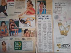 Şamdan Haftalık Aktüalite Sinema Tiyatro Müzik ve Magazin Dergisi - 1 Kasım 1998 - Tarkan - Pınar Eliçe - Erol Atar - Burcu Yıldırım - Ufuk Yıldırım - Toğba Özay - Başak Sayan - Arzu Birtecan - Tan Sağtürk - Yılmaz Morgül - Nurseli İdiz - Avi Habip - Feyyaz Uçar - Gökhan Arsoy - Özlem Tekin - Sarp Özdemiroğlu Soley Yatak Reklamı - Sibel Gökçe - Mehtap Saraç - Burcu Güneş - Duygu Akar -Tuba Aktaş - Nefise Karatay - Ebru Cündübeyoğlu - Esin Moralıoğlu - Ebru Şallı - Aylin Coşkun - Demet Şener - Eyşan Özhim - Ebru Destan - İzzet Karako - Faruk Kamaç - Banu Can - Ebru Şancı fotoğraf ve haberi - Dergi Tam Değildir Sadece 24 Sayfası Mevcuttur