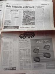 Milliyet Gazetesi - 28 Kasım 1998 - İki Yüzlü Juventus - Sergen Yalçın İstanbulspor'u Bıraktı - Tarık Akan'ın Acı Günü - Almanya Abdullah Öcalan'ı İstemiyor - Tansu Çiller Hükümeti Kurmak İçin Beklemede - Claudia Schiffer Paha Biçilmez Güvenlik - Deniz Baykal'dan İki Formül - ANAP - Doğru Yol Partisi - İtalya Başbakanı D'alema