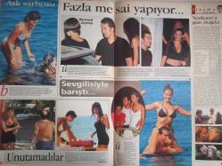 Şamdan Haftalık Aktüalite Sinema Tiyatro Müzik ve Magazin Dergisi - 16 Ağustos 1998 - Seren Serengil - Gönül Yazar - Fahrettin Akçimen - Reyhan Karaçam - Yıldıray Gürgen - Ferda Anıl Yarkın - Bülent Ersoy - Cem Adler - Kevin Logan - Arzu Birtekcan - Mahsun Kırmızıgül - Doğuş - Beyaz - Sinan Özedincik - Mustafa Sandal - Aslı Berker - Murat Murathanoğlu - Sevda Demircan - Ömer Dinçkök - Billur Kalkavan - Şengül Balıksırtı - Nesrin İşçi - Selin Toktay - Esin Öztuna - Mehmet Günyeli - Leyla Alaton - Filiz Demir - Sibel Can - Hakan Ural - Oylum Ökten - Sinem Güven - Kenan Doğulu - Sezen Aksu - George Moustaki - Gözde Tan - Deniz Seki - Demet Şener - Yasemin Koşal - Nesrin İlter - Semra Özal - Meral Öztekin - Elif Dağdeviren - Yalçın Dümer - Seray Sever - Aslı Tümen - İlker Mengi - Cem Yılmaz - Mazhar Alanson - Ayşin Sarılı - Atik Berberoğlu - Kenan Erçetingöz-  Eda Türkölmez fotoğraf ve haberi - Tam Takım Dergi