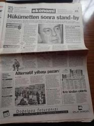 Milliyet Gazetesi - 28 Aralık 1998 - Beşiktaş Başkanı Süleyman Seba'yı Ağlatan Cenaze - Popescu Gözden Düştü - Aziz Yıldırım - Emniyette Ölen Muhbir İtirafçı Hüseyin Uzun Kirli Çarkı Anlatmıştı - Dansöz Nesrin Topkapı Kapalı - Cumhurbaşkanı Süleyman Demirel Tansu Çiller'e Karşı Sertleşiyor - Fazilet Yalım Erez'e Mesafeli - Ömer Lütfü Topal'a 9 Trilyon Vergi Cezası - Türkan Şoray